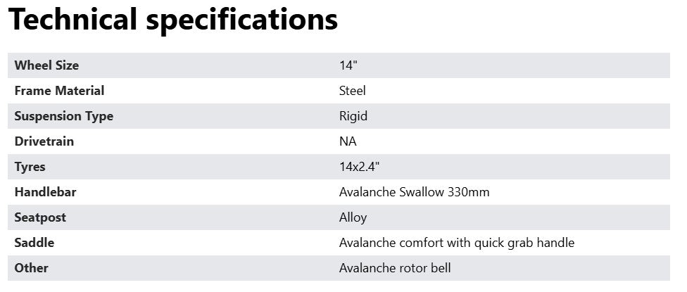 14" AVALANCHE COBBLE