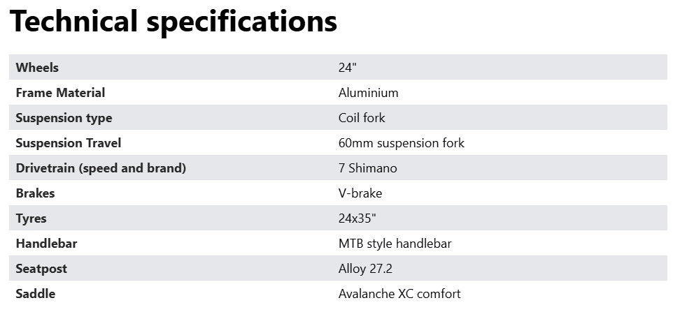 24" AVALANCHE COSMIC