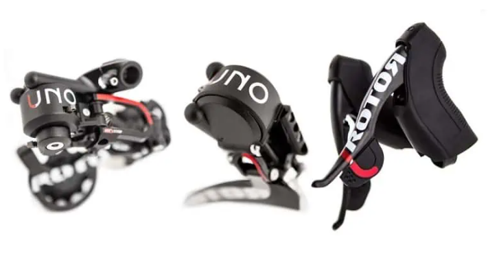 Rotor Uno Groupset Hydraulic Disc Postmount 11-28