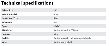 14" AVALANCHE COBBLE